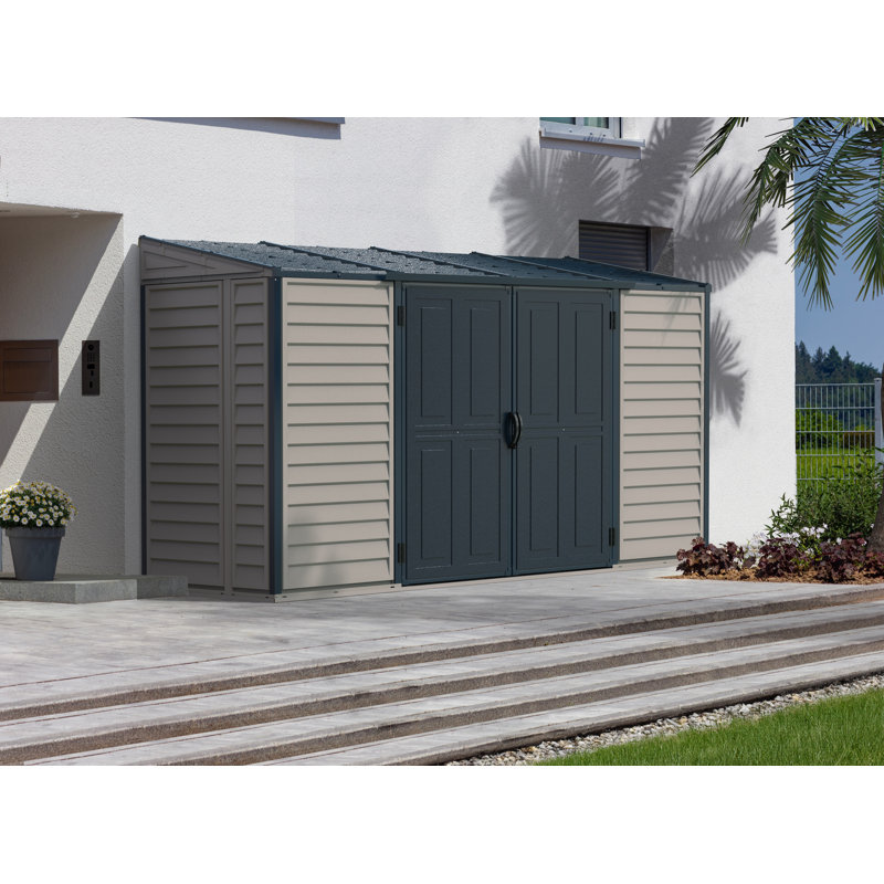 Duramax Building Products 10 X 4 Sidemate Pro Lean To Vinyl Shed